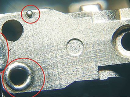 <a href='http://m.537t.com/product/3.htm' class='text_a'>模具激光焊機</a>修復(fù)模具效果